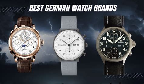 Discovering German Watchmakers: Top Brands and their Signature Designs
